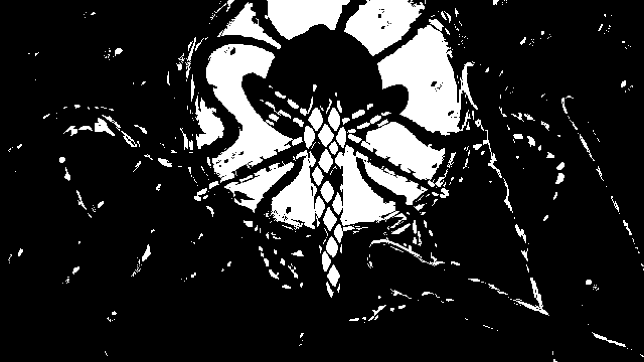 Image: A ghost of a being, revealing itself, stuck between this world and the next. Emanating a glowing aura, it hunches over, observing the very core of our soul as if wanting to bless us with its infinite wisdom. Its appearance is a heavily distorted image of what it used to be: black hulking mass of its deformed body, tattered rags now reach and swirl like eldritch tentacles, its glistening golden scales fall like leaves and burn up in the air.