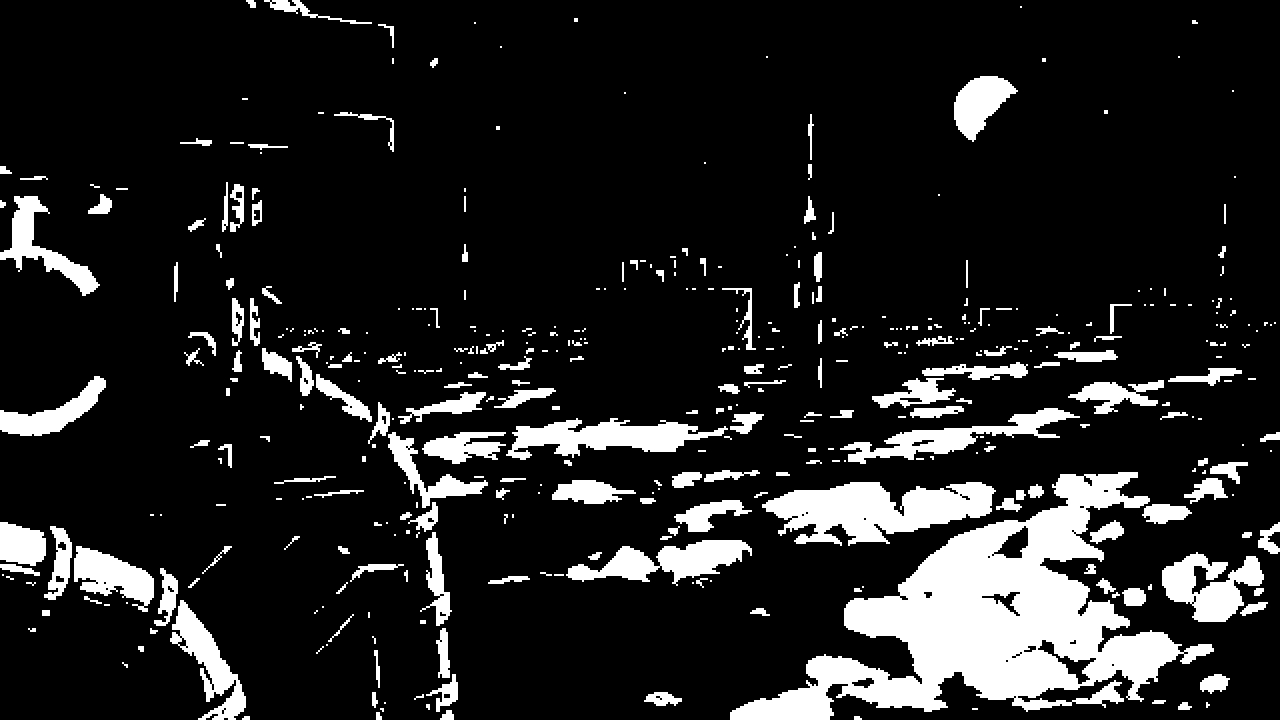 Image: A night view from the edge of a megalithic construct, far above the clouds. The sky is a velvety black; the moonlight, reflecting off of the permanent shroud blotting the entire landscape, shapes out vague silhouettes of other distant superstructures. Up here, higher than almost any creature before us, we realize that this mass of pipes and machinery is just one of hundreds of worlds that stretch on the curvature of the planet, peeking out of the thick cloud layer. Despite the howling wind, and the rumbling of the downpours set by the rhythm of the venting cycles, for the first time in what seems like ages, the world is quiet.